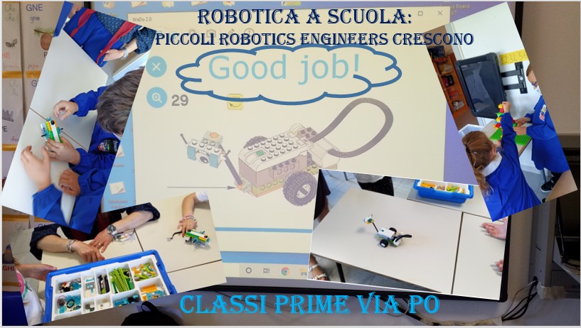 Coding e Robotica a scuola – classi prime scuola primaria via Po